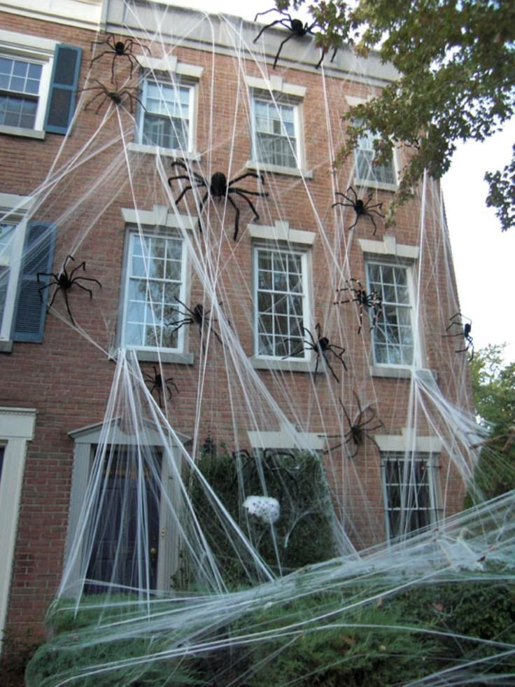 Halloween Spiders On House Inspirational 20 Spiders Halloween Decorations Ideas Decoration Love