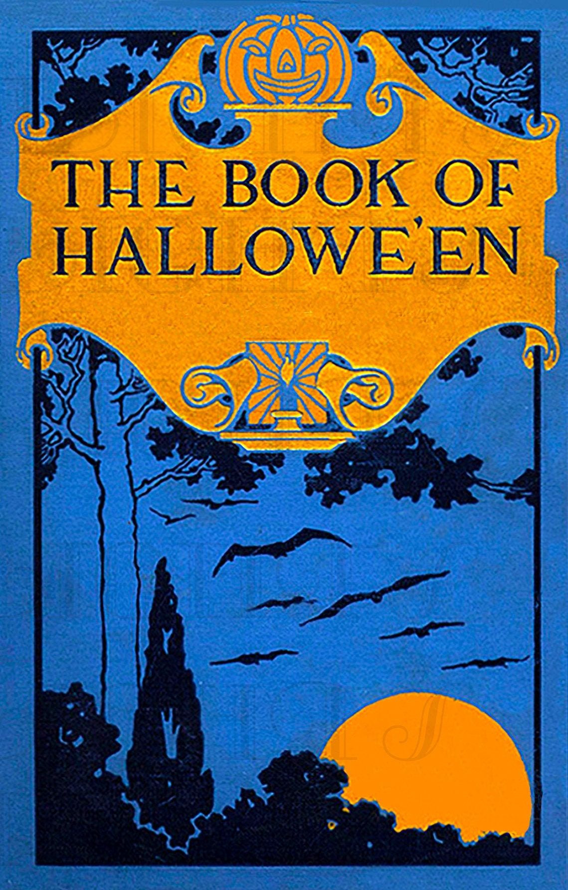 Halloween the Book Fresh Rare the Book Of Halloween Front Cover Digital Download Etsy