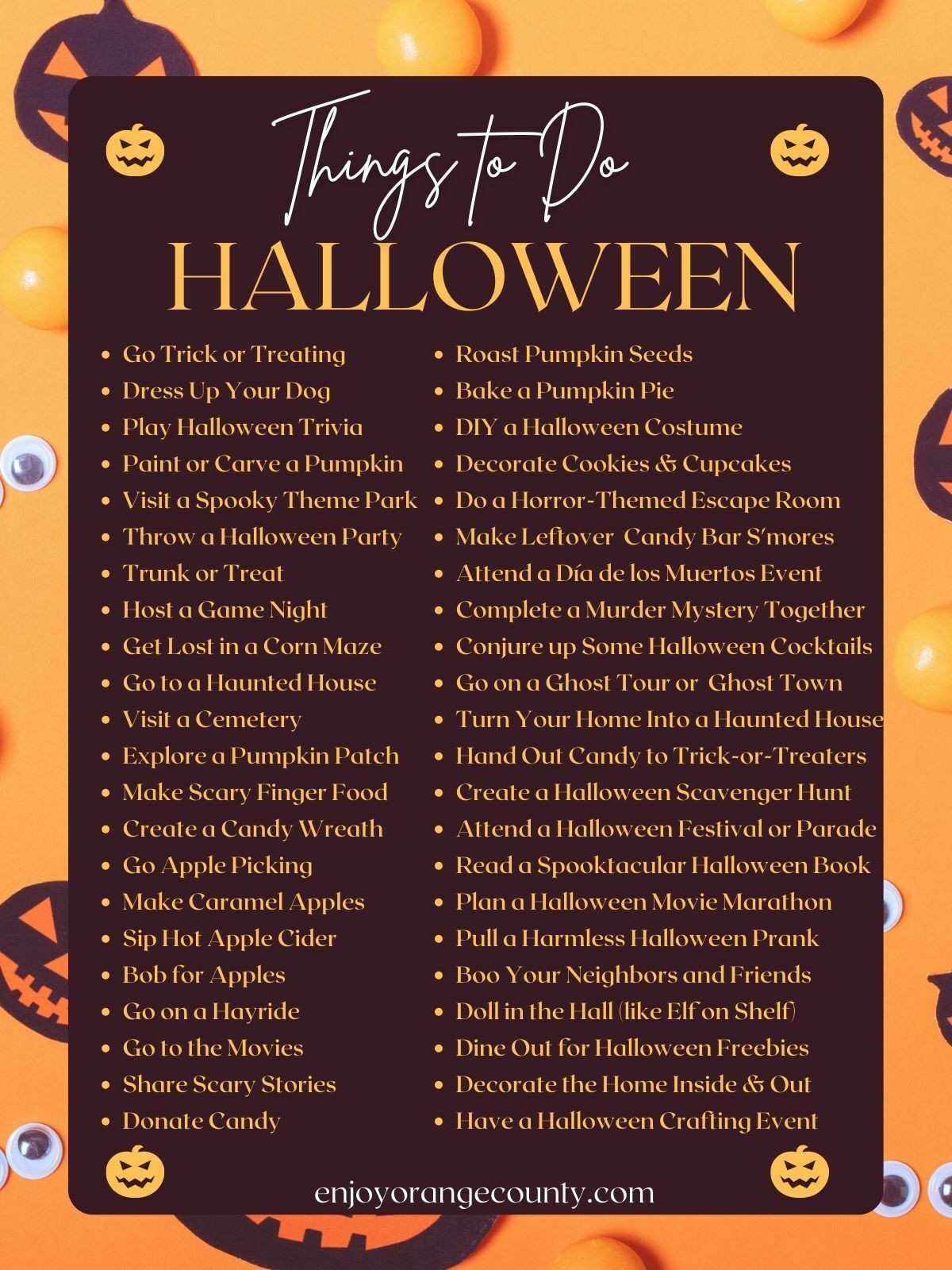 Halloween Things to Do This Weekend Inspirational 50 Halloween Activities &amp; Fun Things to Do