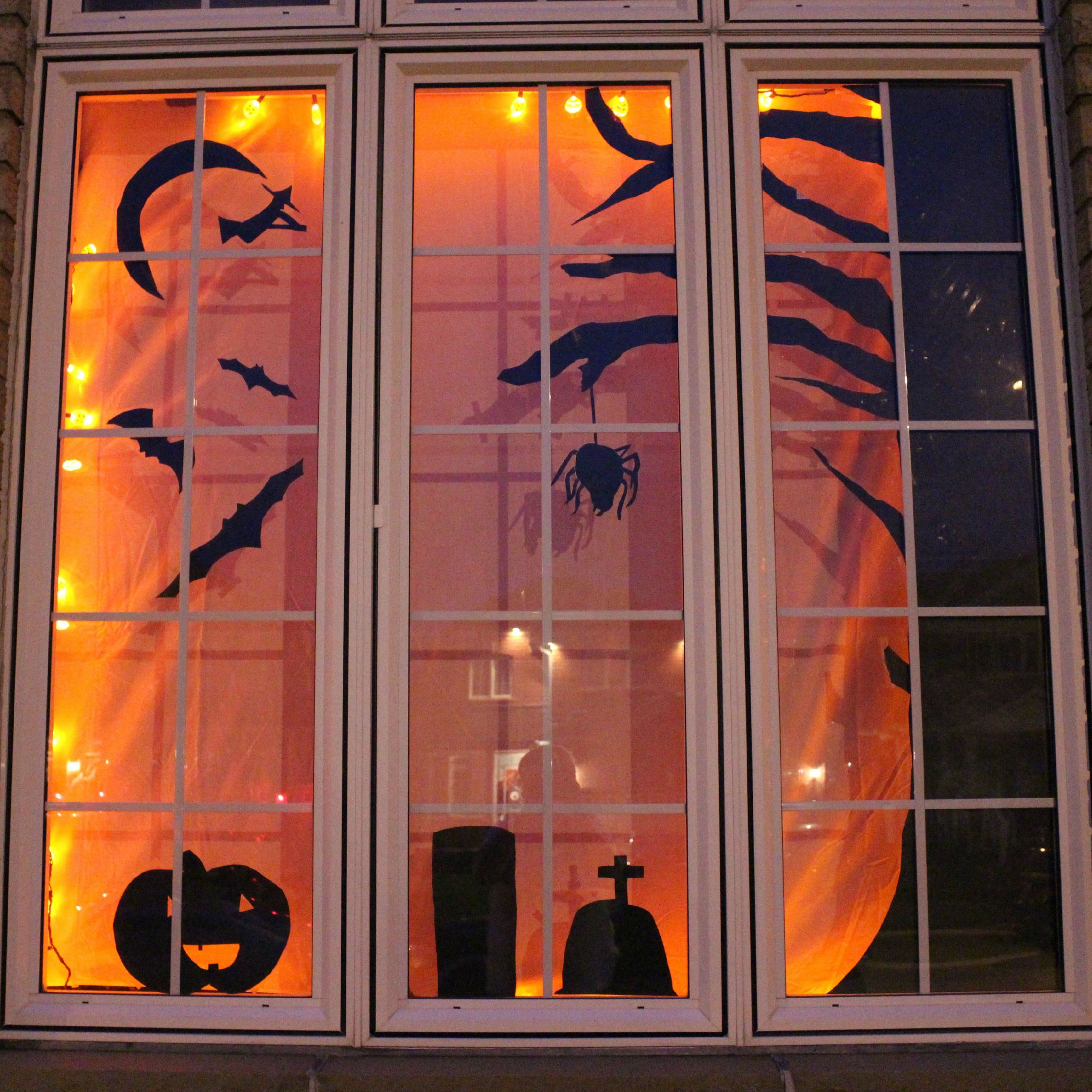 Halloween Window Display Awesome Jenn S Random Scraps November