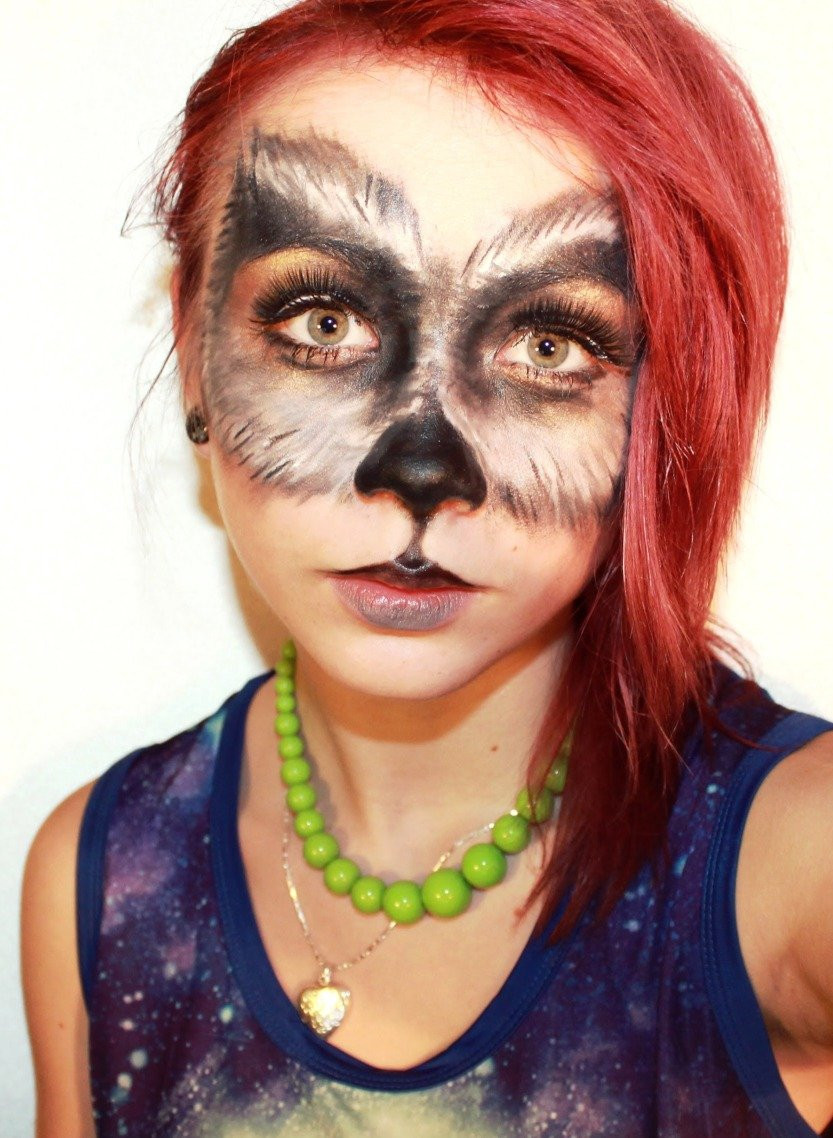 Halloween Wolf Makeup Inspirational 15 Ideas About Wolf Halloween Makeup &amp; Tutorial