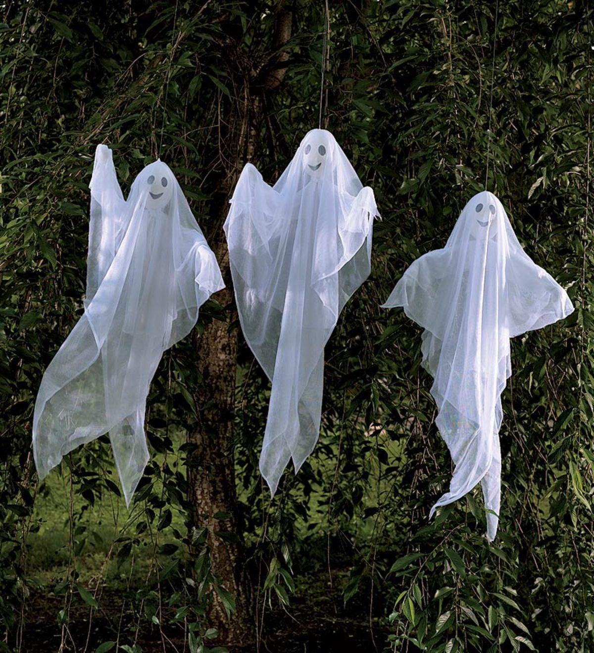 Hanging Ghosts for Trees Inspirational How to Make Tree Ghosts for Halloween