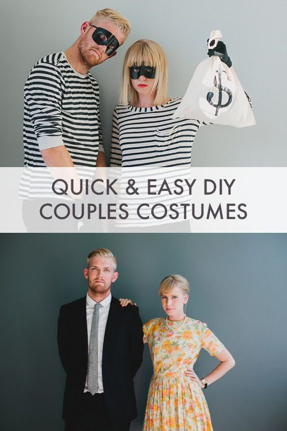 His and Hers Halloween Costumes Awesome Easy and Last Minute Couples Costumes Pt 1