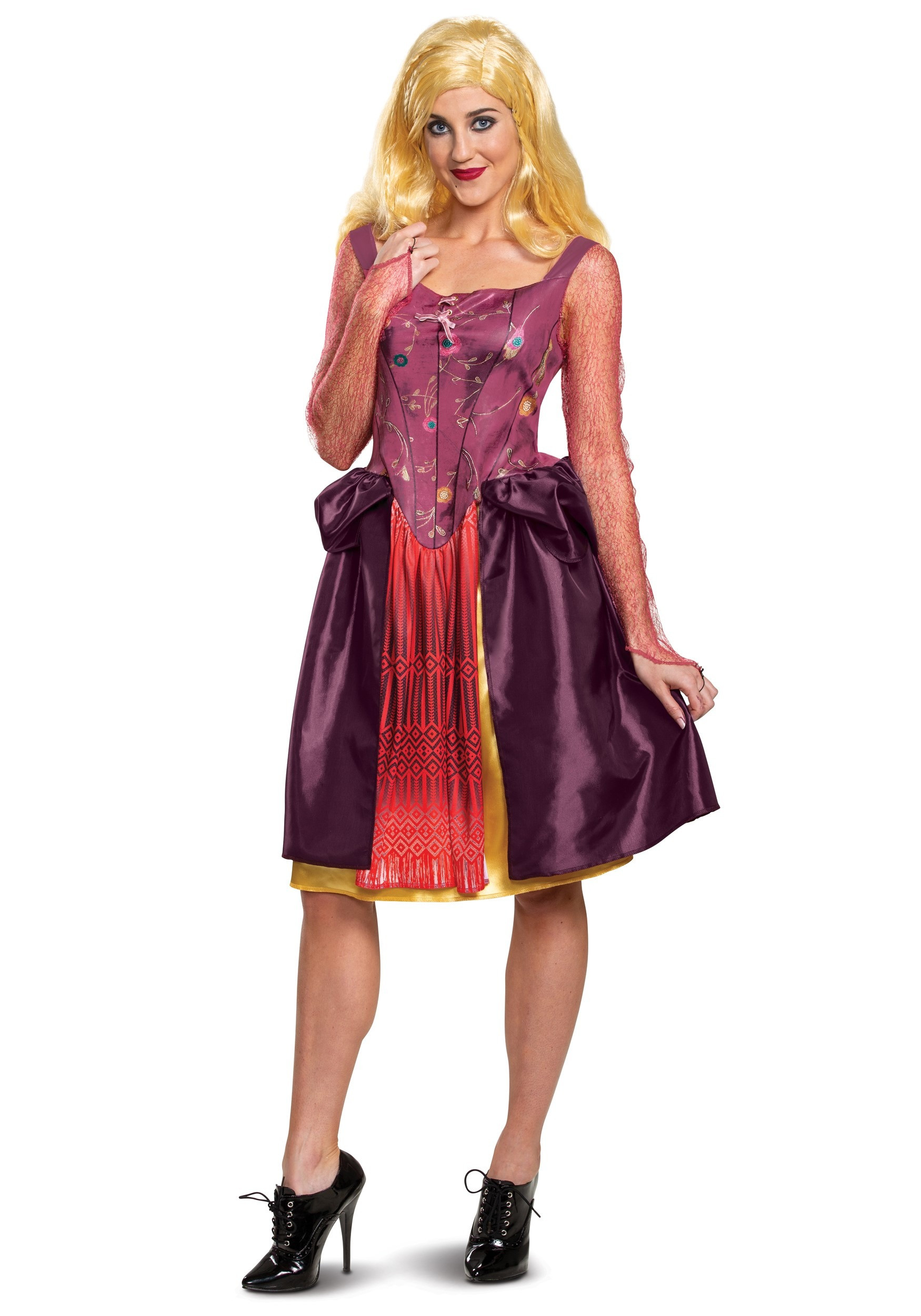 Hocus Pocus Costumes Unique Women S Hocus Pocus Classic Sarah Costume