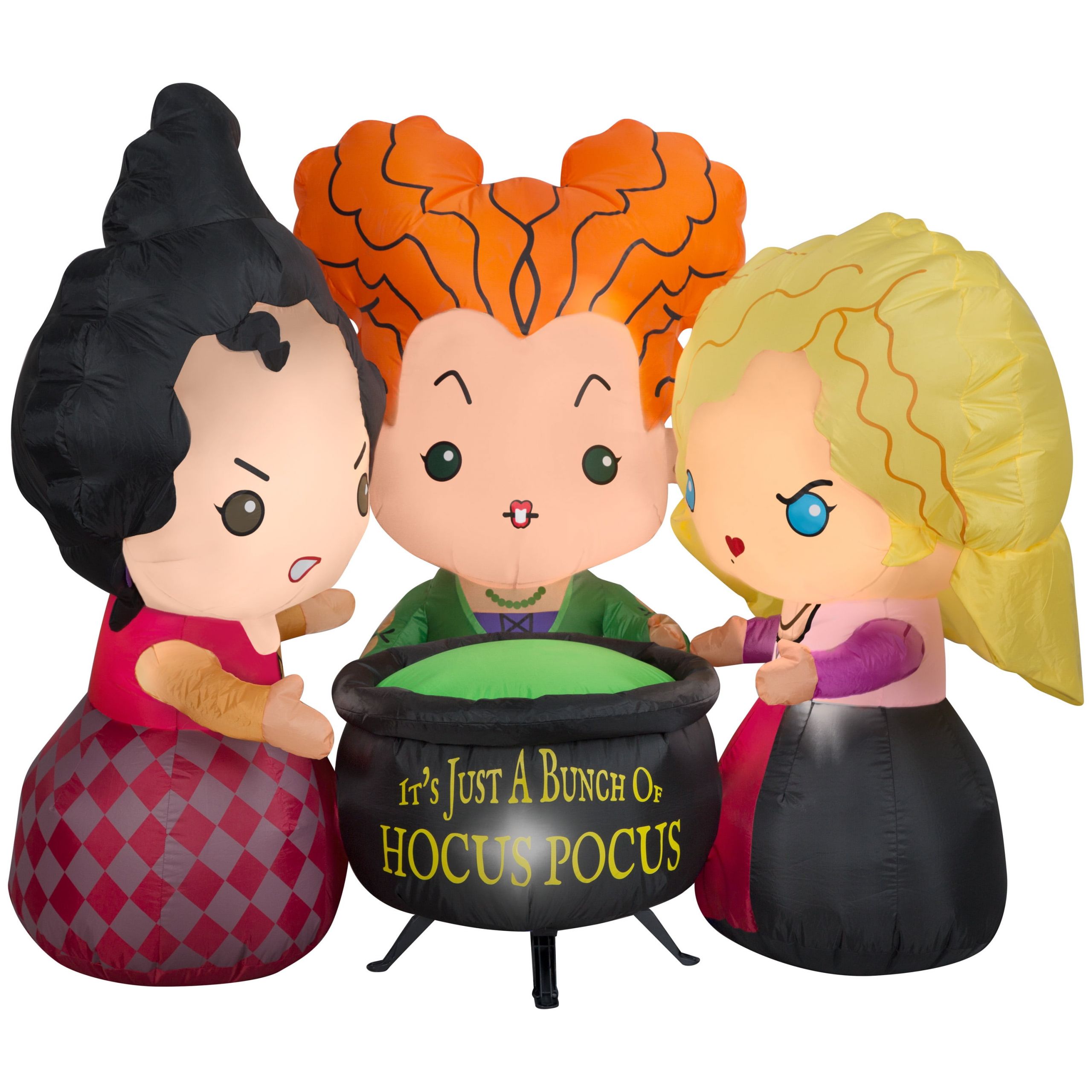 Hocus Pocus Inflatable Fresh Airblown Inflatables Hocus Pocus Sisters Disney 4 Ft Tall – Brickseek