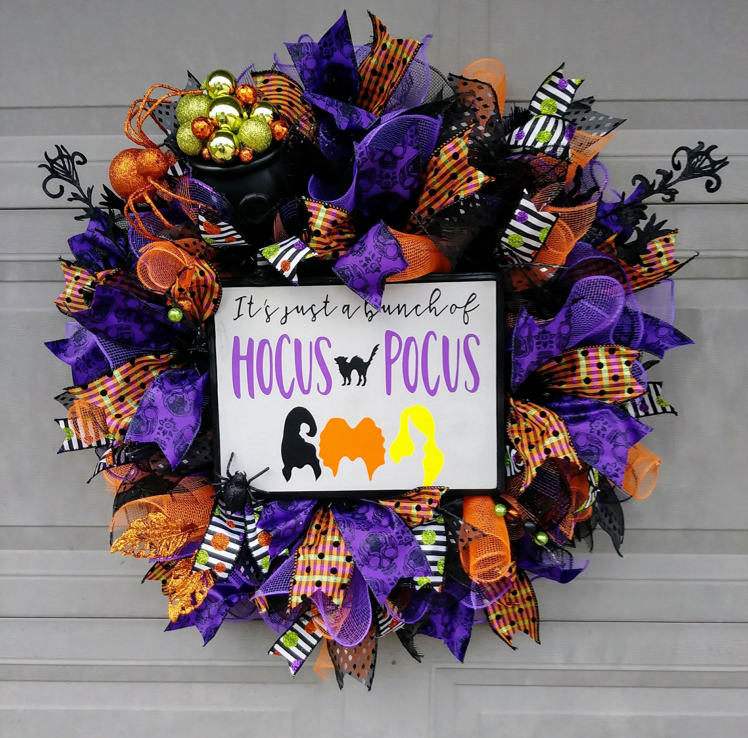 Hocus Pocus Wreath Inspirational A Wreath that Says It S Just A Halloween Hocus Pocuss