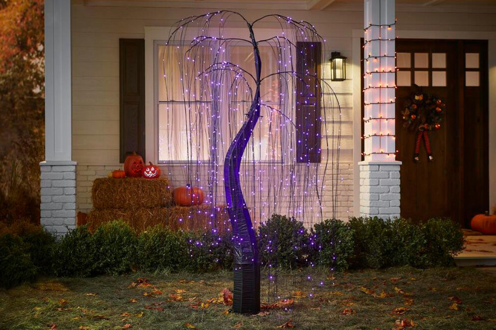 Home Depot Halloween Tree Fresh Home Depot is Selling A 7 Foot Halloween Willow Tree that Glows Purple