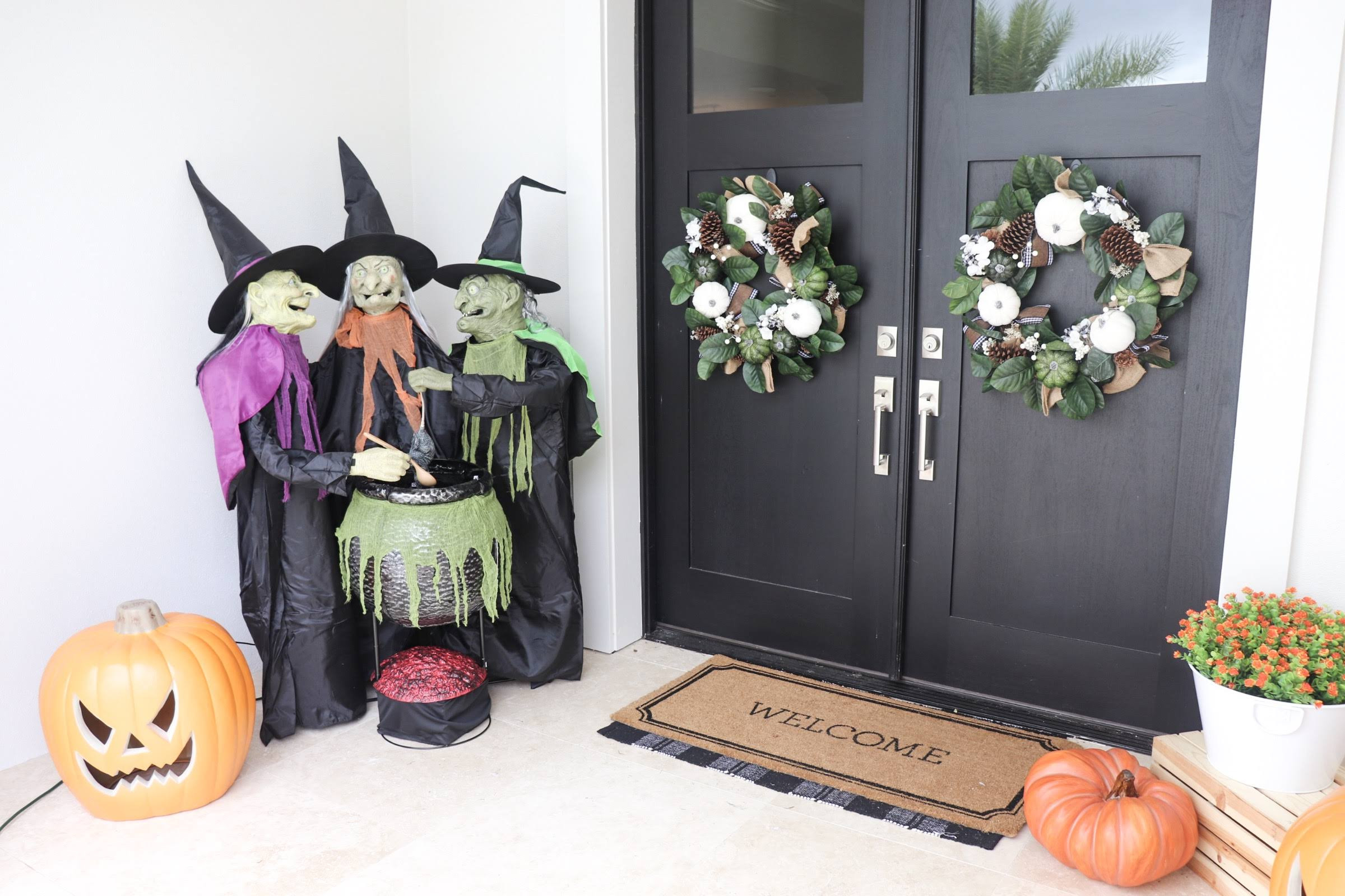 Home Depot Outdoor Halloween Decorations Awesome Family Friendly Outdoor Halloween Decor From Home Depot Oh Happy Play