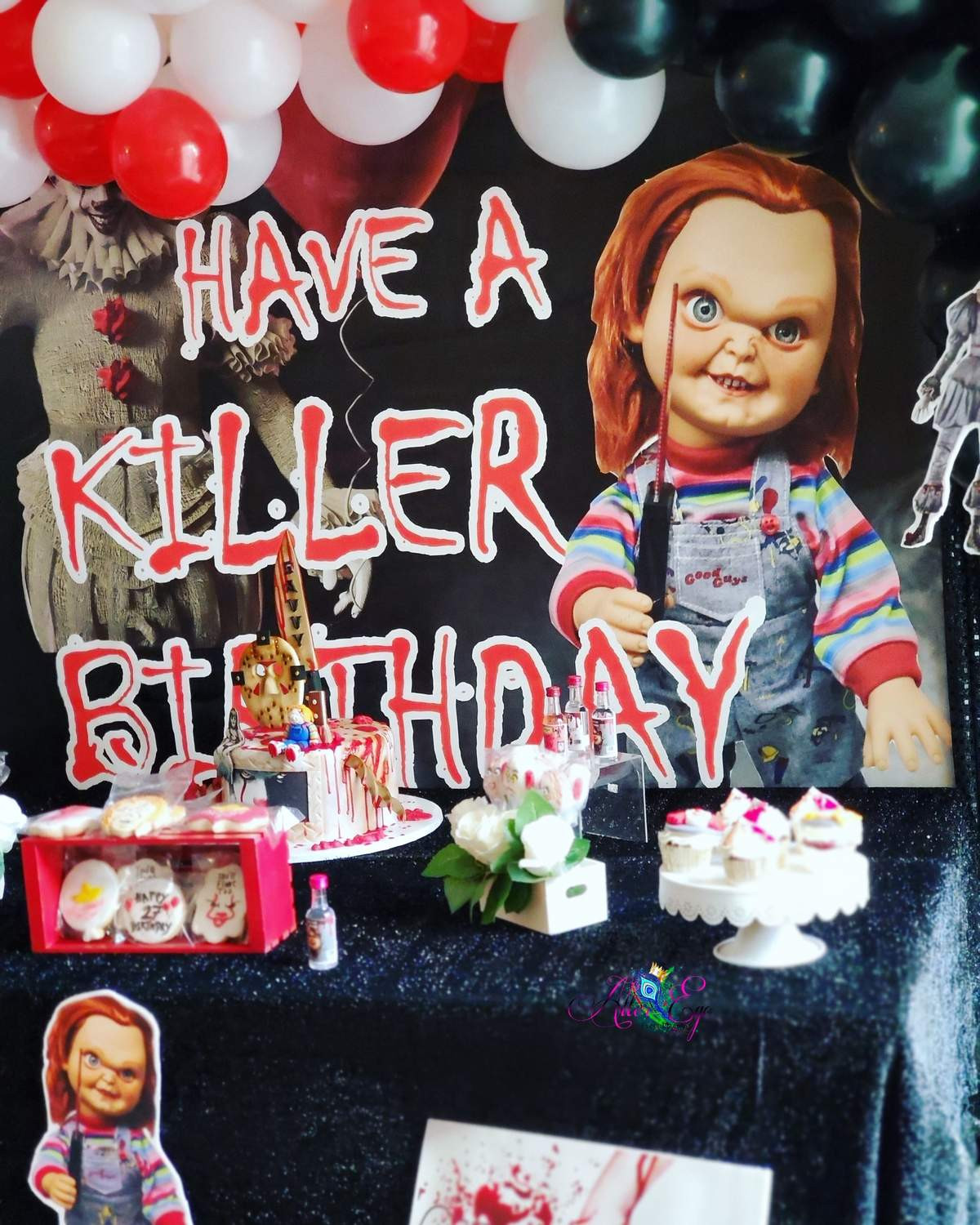 Horror themed Birthday Party Elegant Horror Birthday Party Ideas 2 Of 8