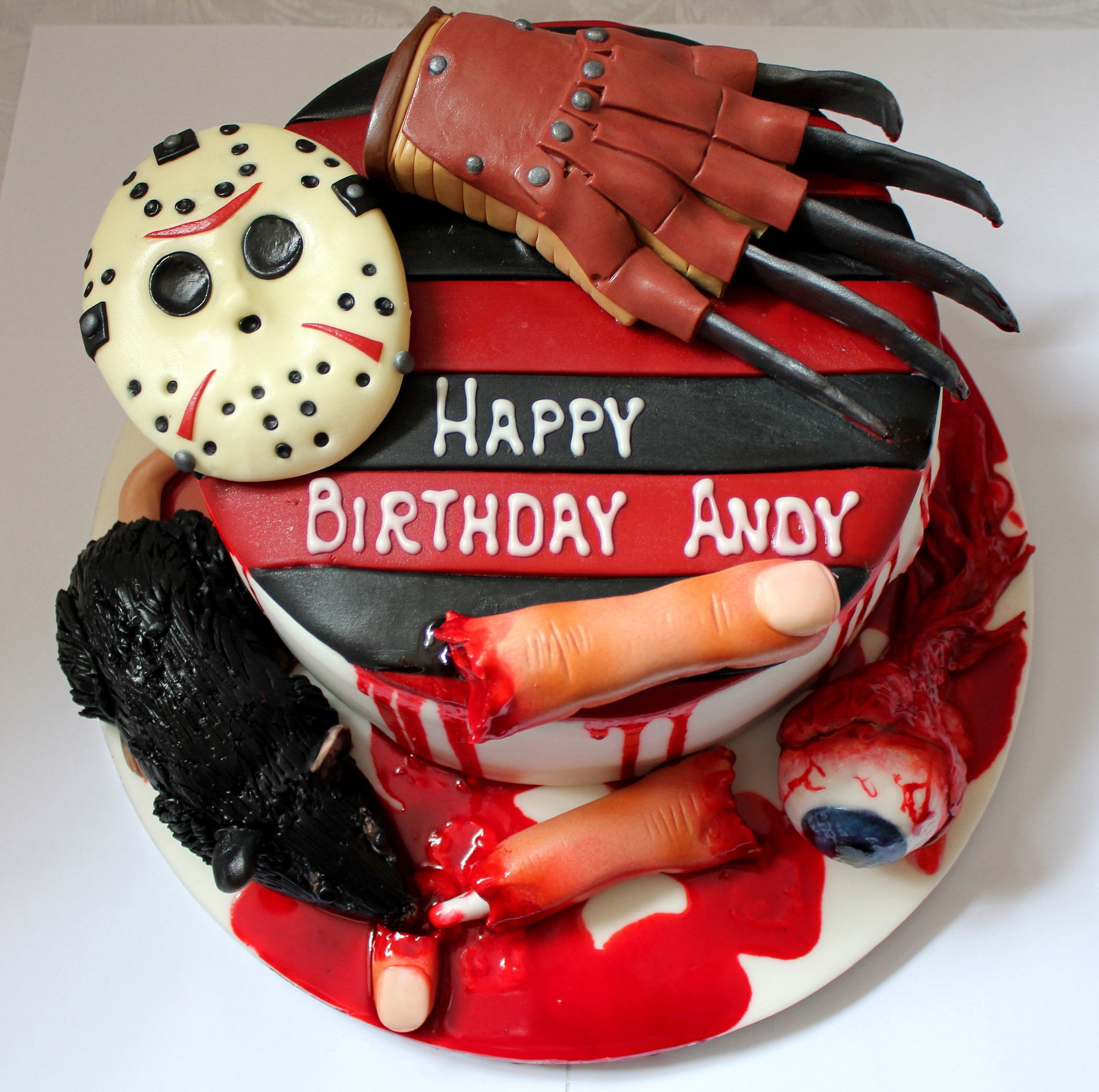 Horror themed Cake Unique Horror Birthday Cake In 2020