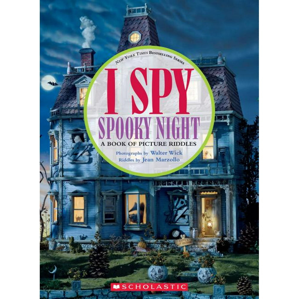 I Spy Book Halloween Awesome I Spy I Spy Spooky Night A Book Of Picture Riddles Hardcover