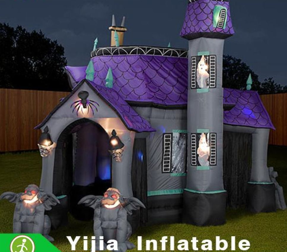 Inflatable Halloween House Unique Halloween 25 X20 X15 Inflatable Bounce House Castle Bar Slide