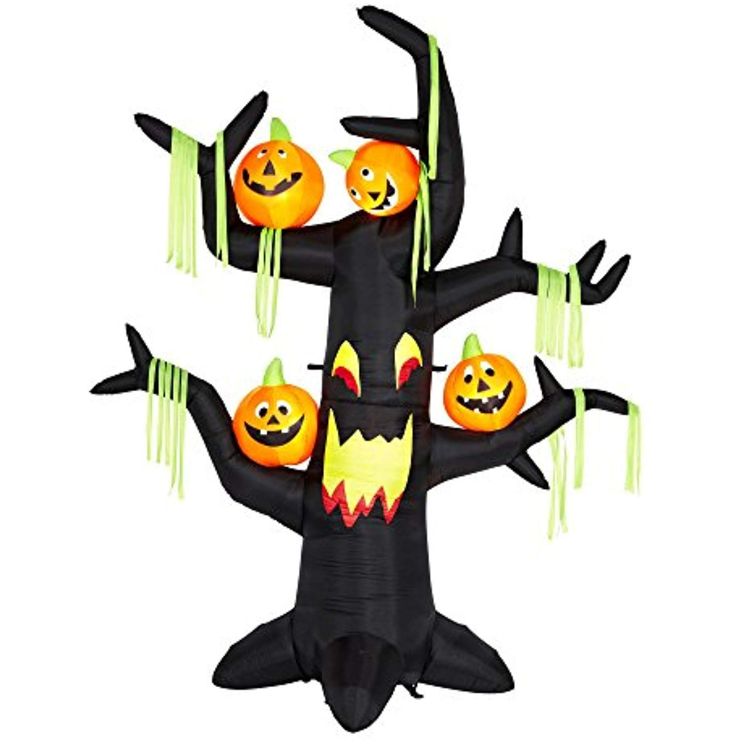 Inflatable Halloween Tree New Gemmy 7 Ft Airblown Inflatable Halloween Tree with Pumpkins Find