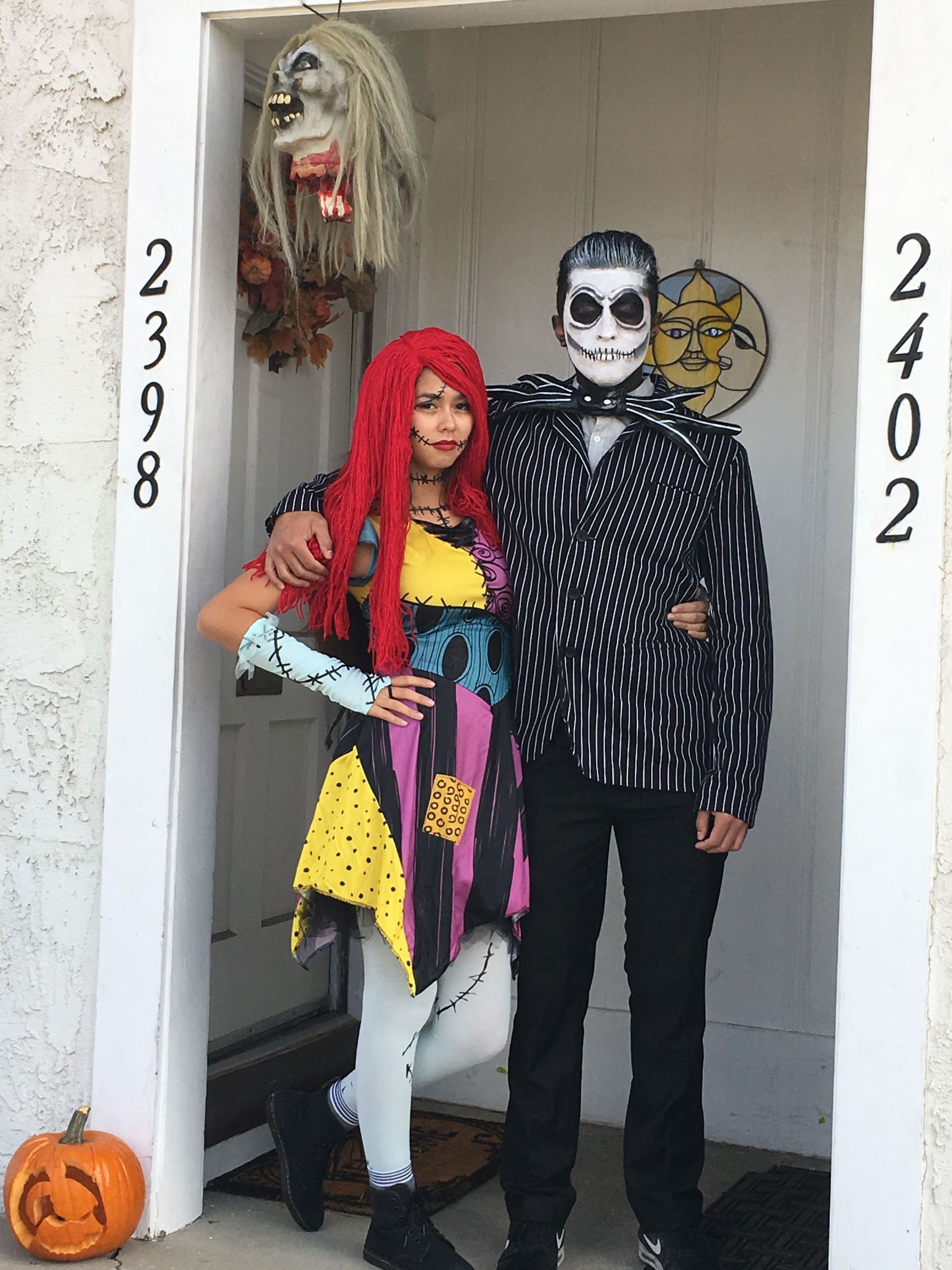 Jack and Sally Costumes for Adults Elegant the Nightmare before Christmas Jack and Sally Couple Costume