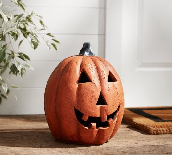 Jack O Lantern Outdoor Beautiful Lit Outdoor Jack O Lantern