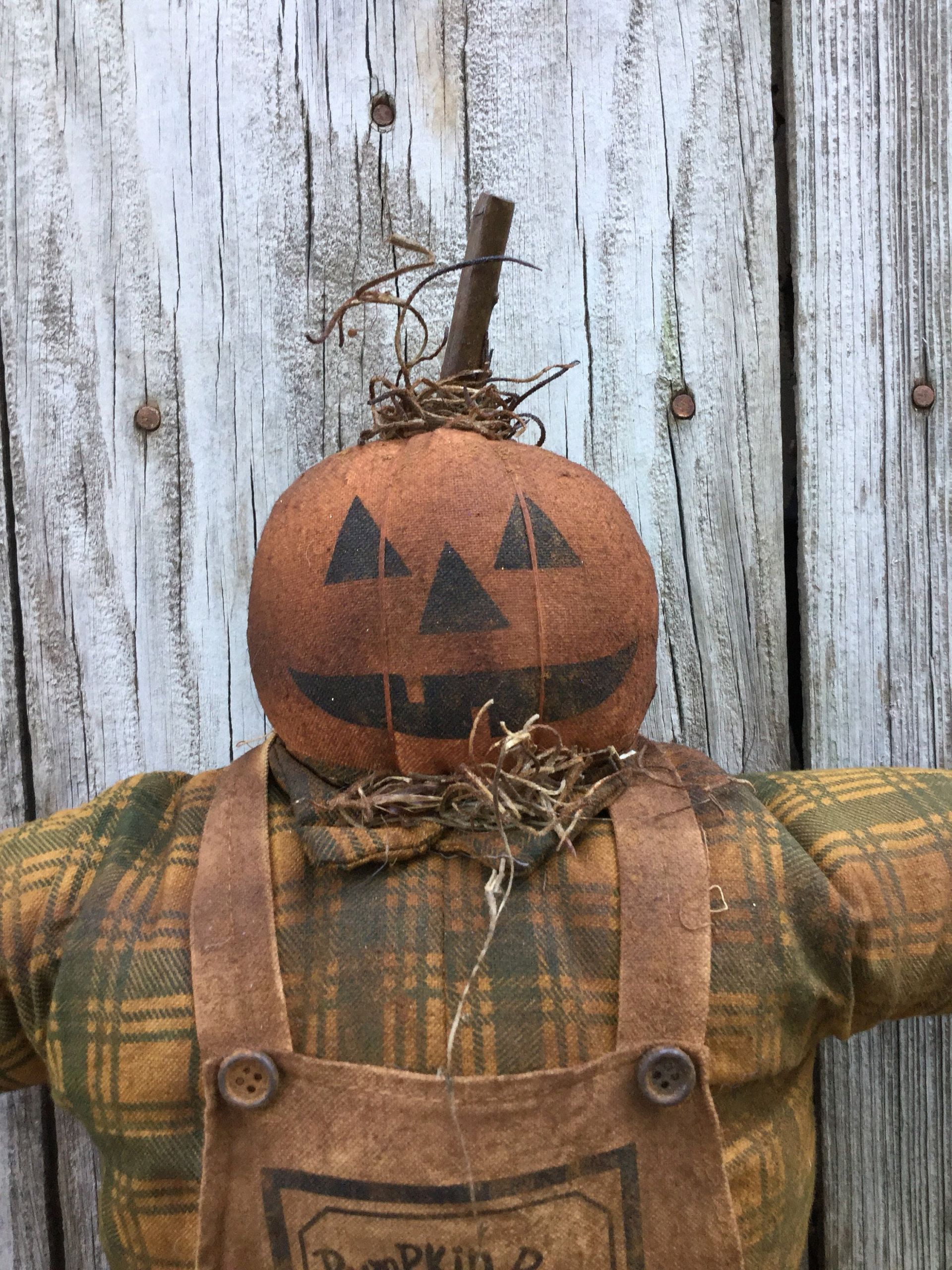 Jack O Lantern Scarecrow Luxury Scarecrow with Jack O Lantern Head