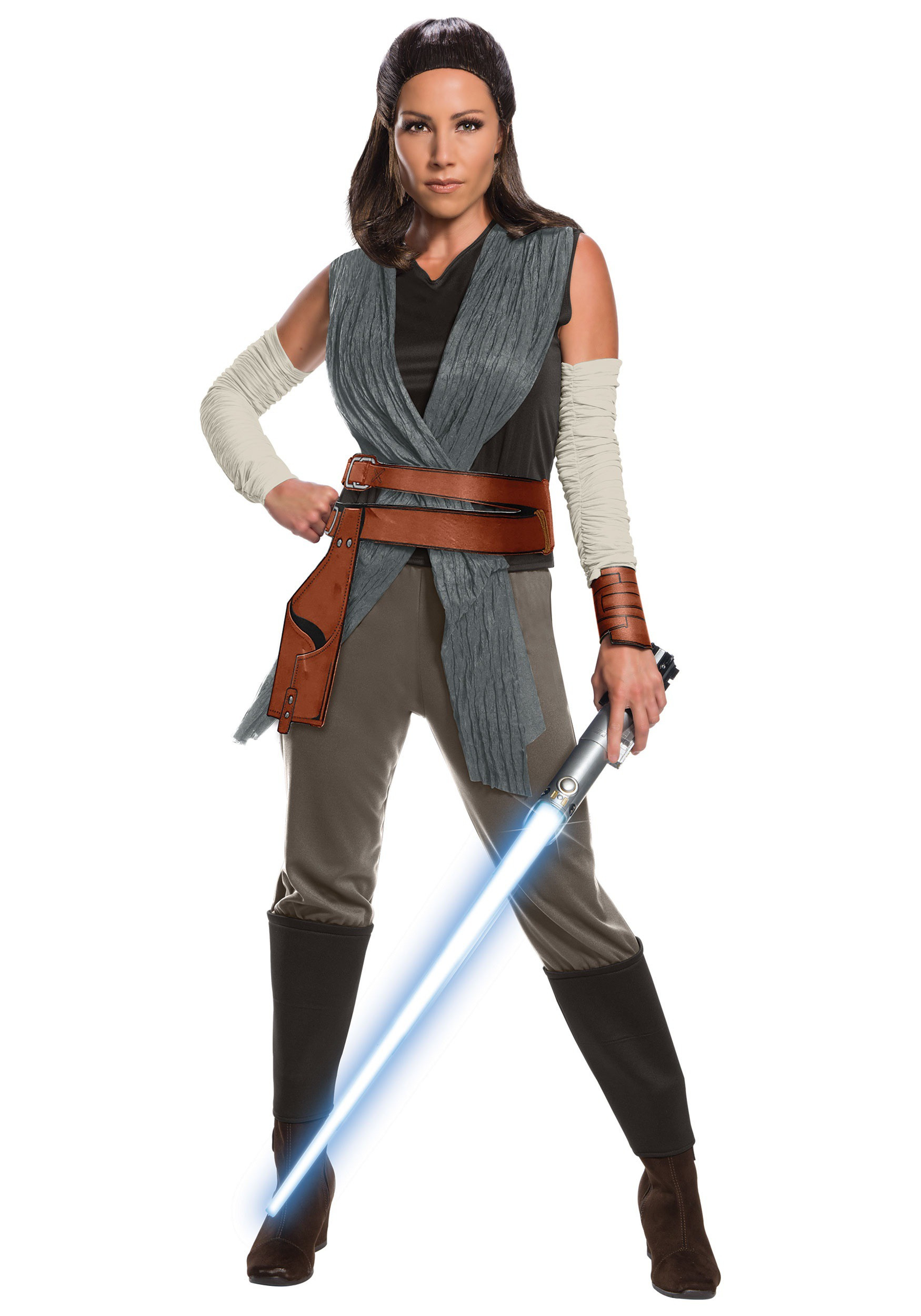 Jedi Halloween Costume Awesome Star Wars the Last Jedi Deluxe Rey Costume for Women