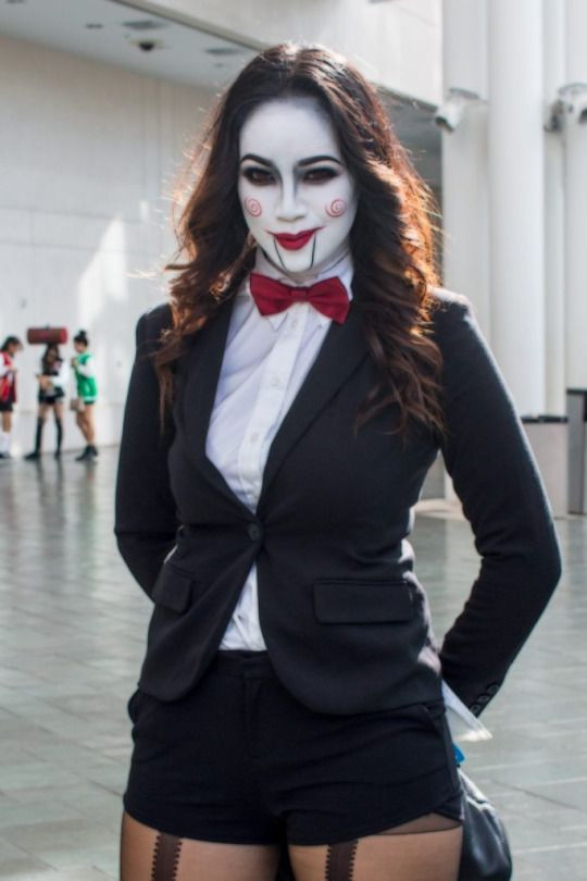 Jigsaw Costume Female Unique Unidad Cosplay De Google