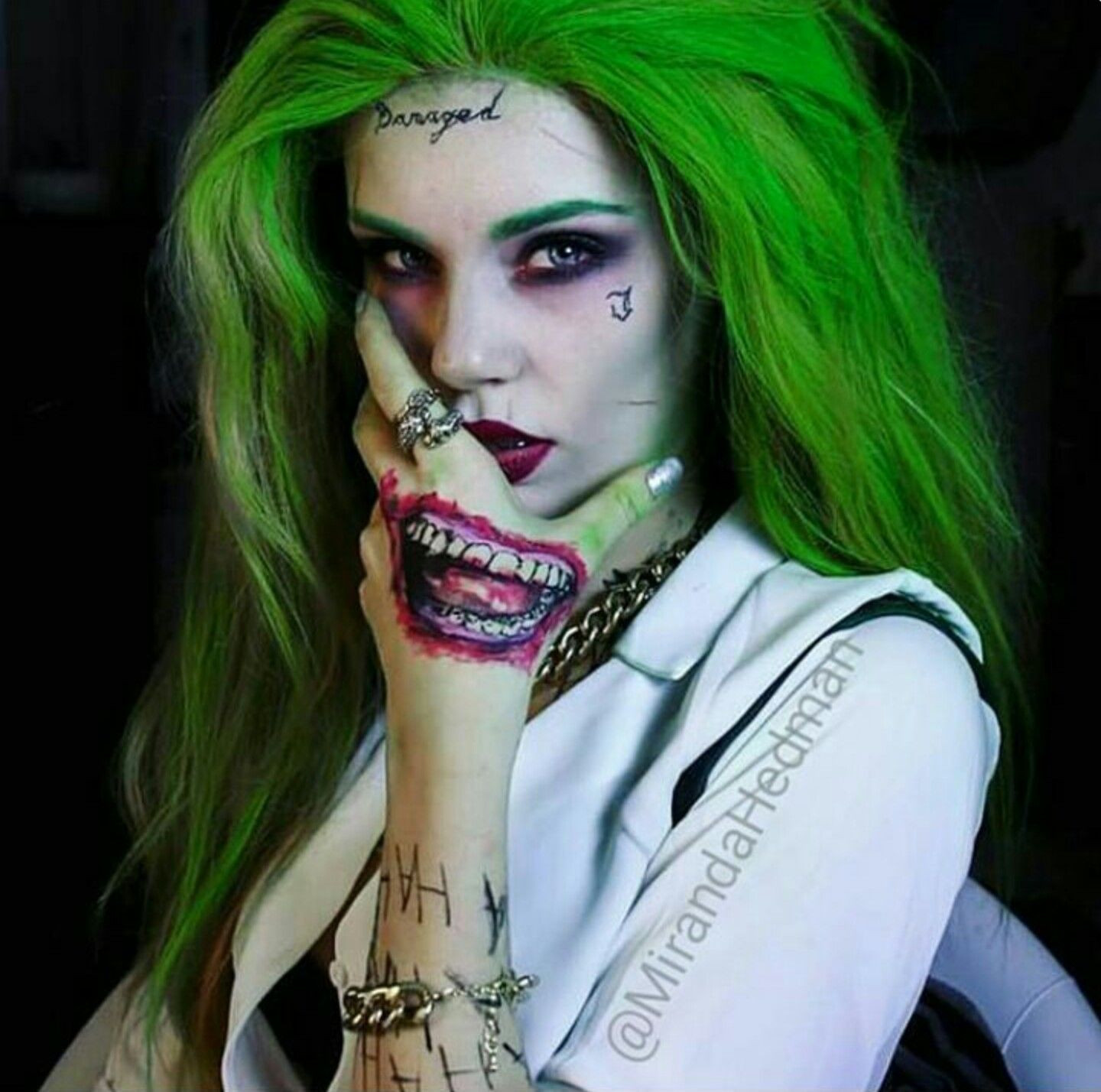 Joker Female Makeup Lovely Pin by Irish J On Joker In 2019