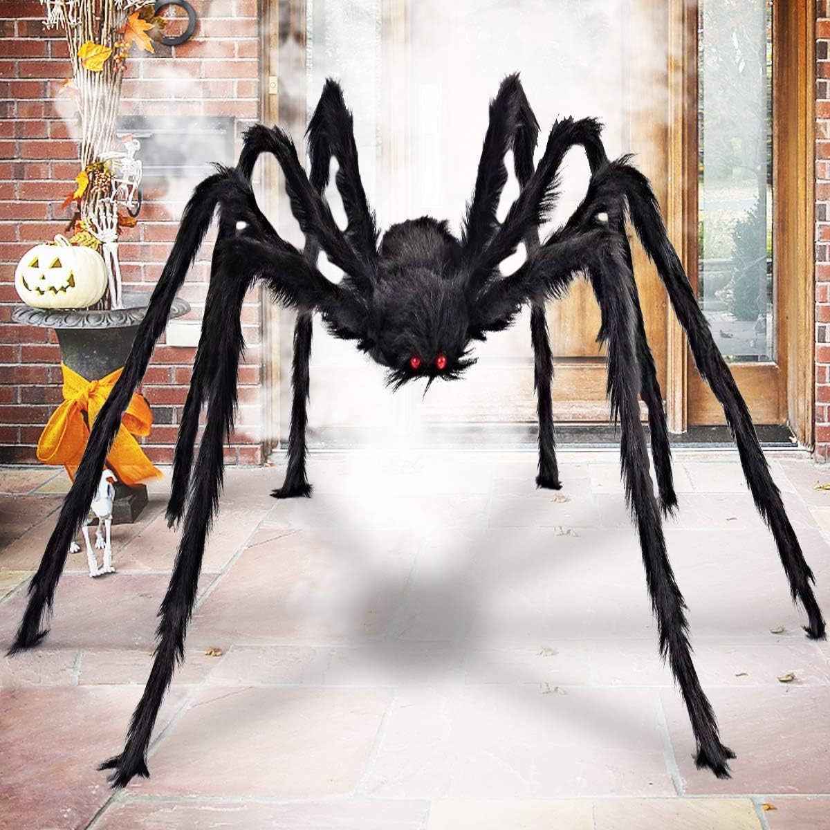 Large Halloween Spider Awesome Halloween Scary Giant Spider Fake Spider Hairy Spider Props for