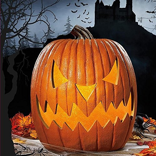 Large Light Up Outdoor Pumpkins Fresh 51cm 20&quot; Led Light Up Halloween Pumpkin Outdoor and Indoor Amazon