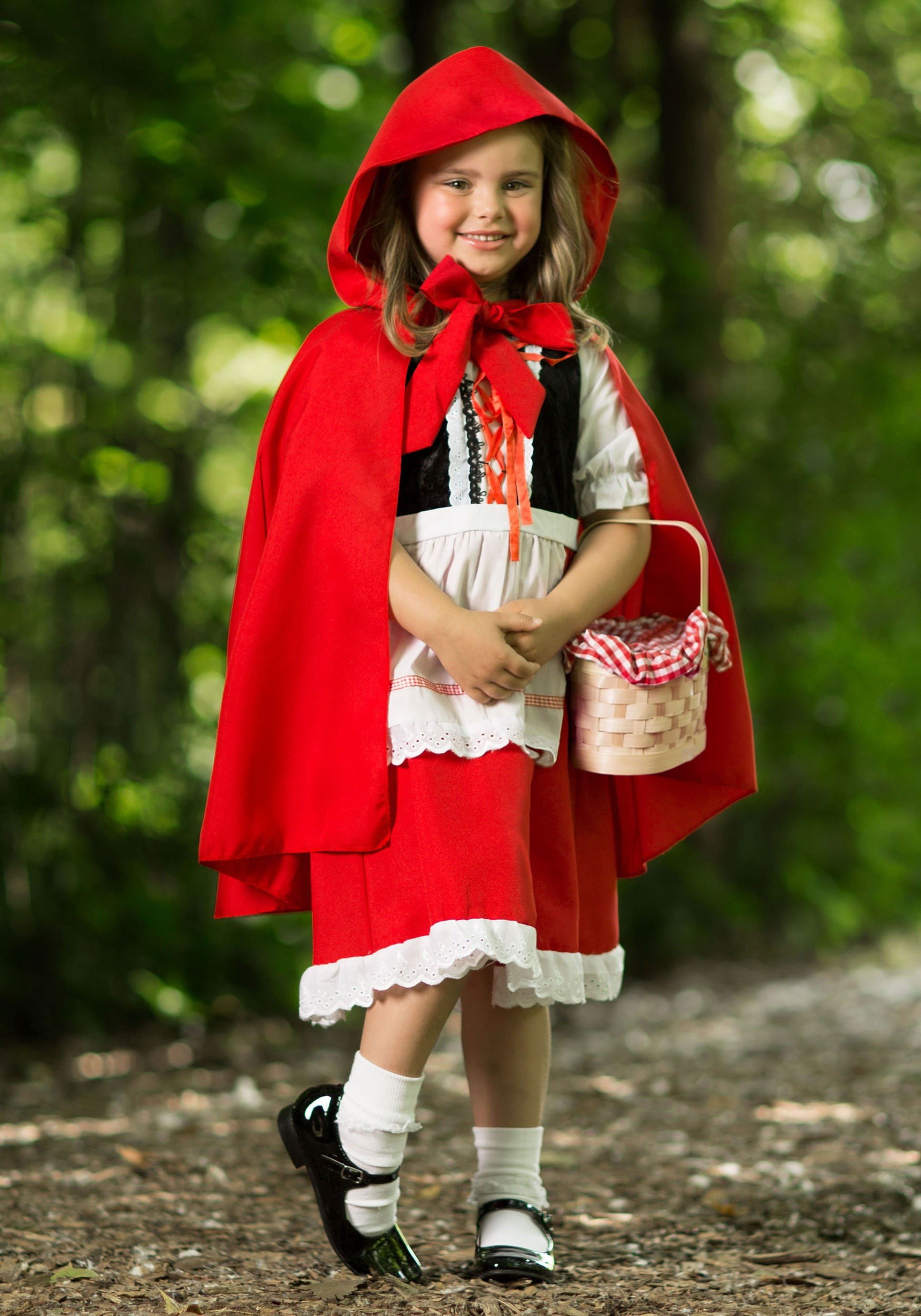 Little Red Riding Hood Halloween Costume Luxury Deluxe Girls Little Red Riding Hood Costume