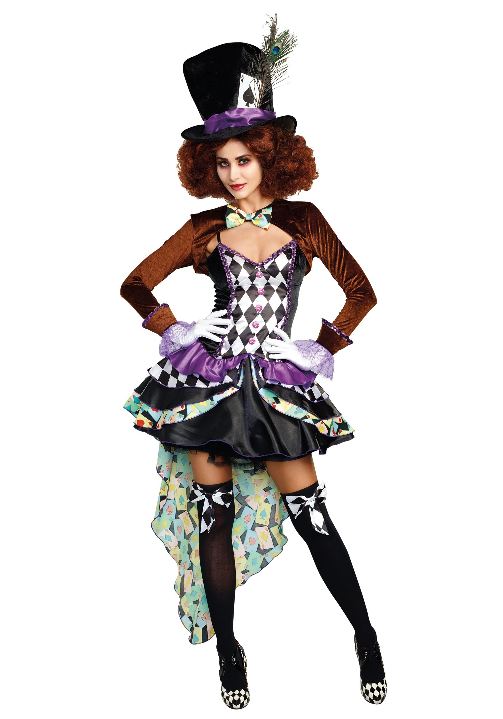 Mad Hatter Costume Female Inspirational Raving Mad Hatter Costume for Women