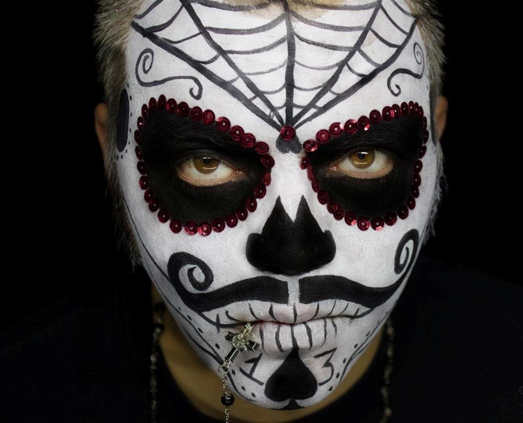 Male Sugar Skull Makeup Lovely 41 Beautiful &amp; Colorful Sugar Skull Halloween Makeup Ideas