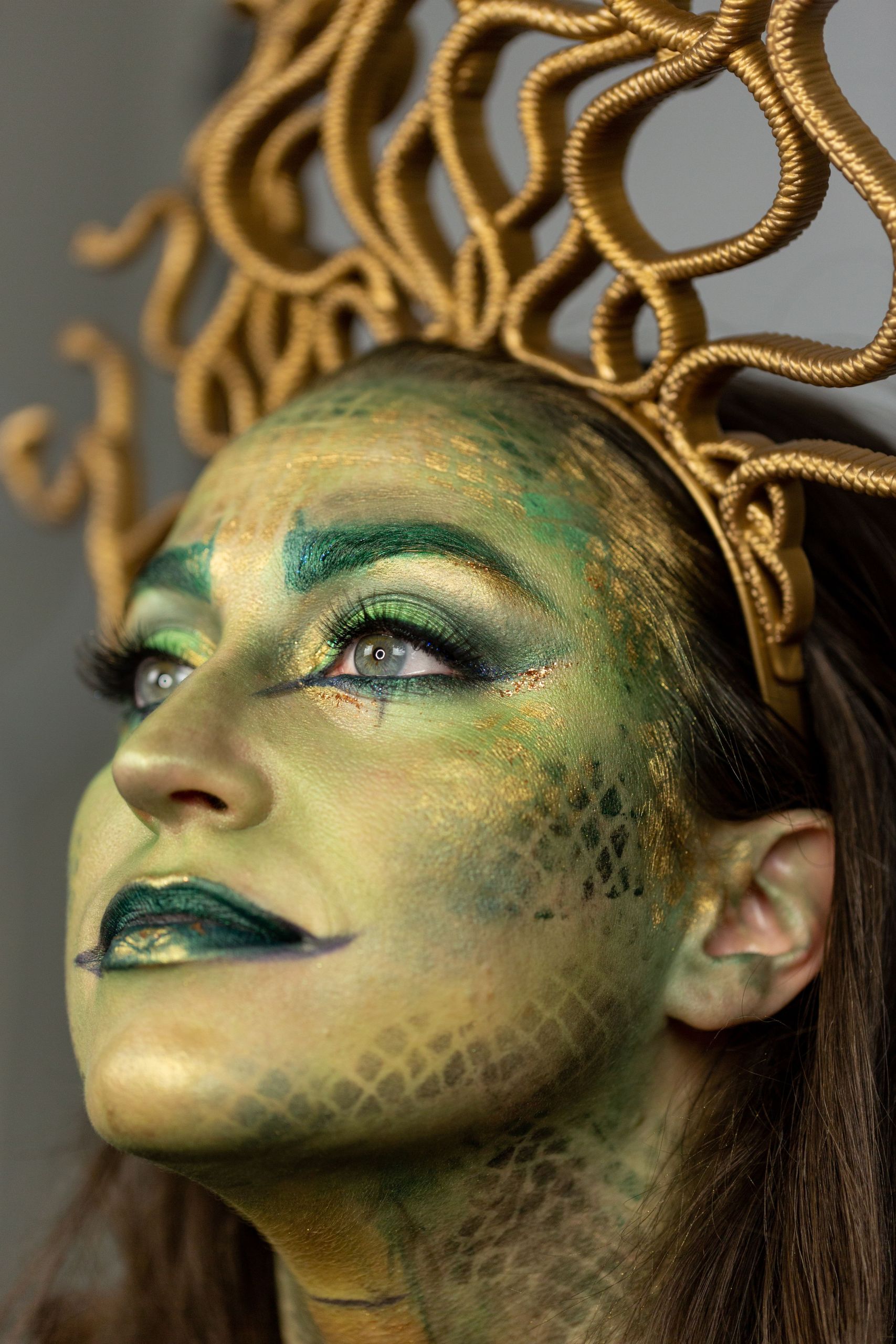 Medusa Costume Makeup Inspirational Medusa Makeup Tutorial