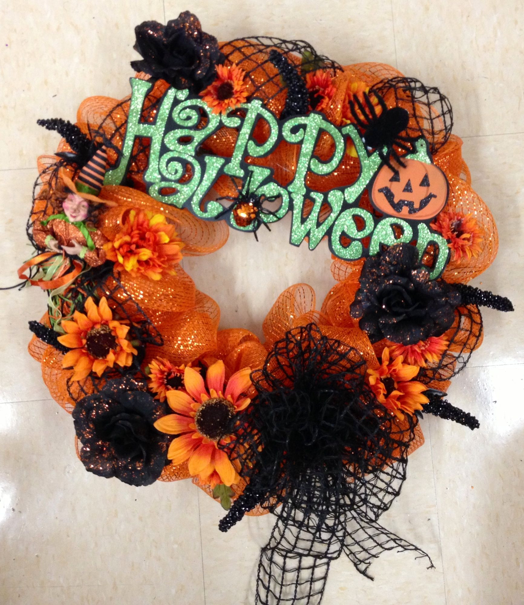 Michaels Halloween Wreath Elegant Talented Michael S Designers Halloween orange &amp; Black Halloween