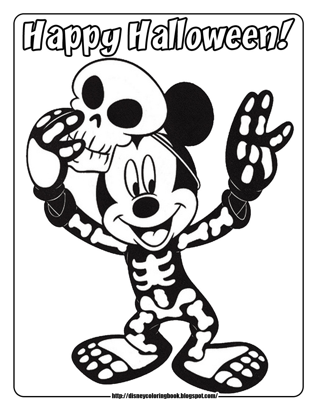 Mickey Halloween Coloring Inspirational Mickey and Friends Halloween 3 Free Disney Halloween Coloring Pages