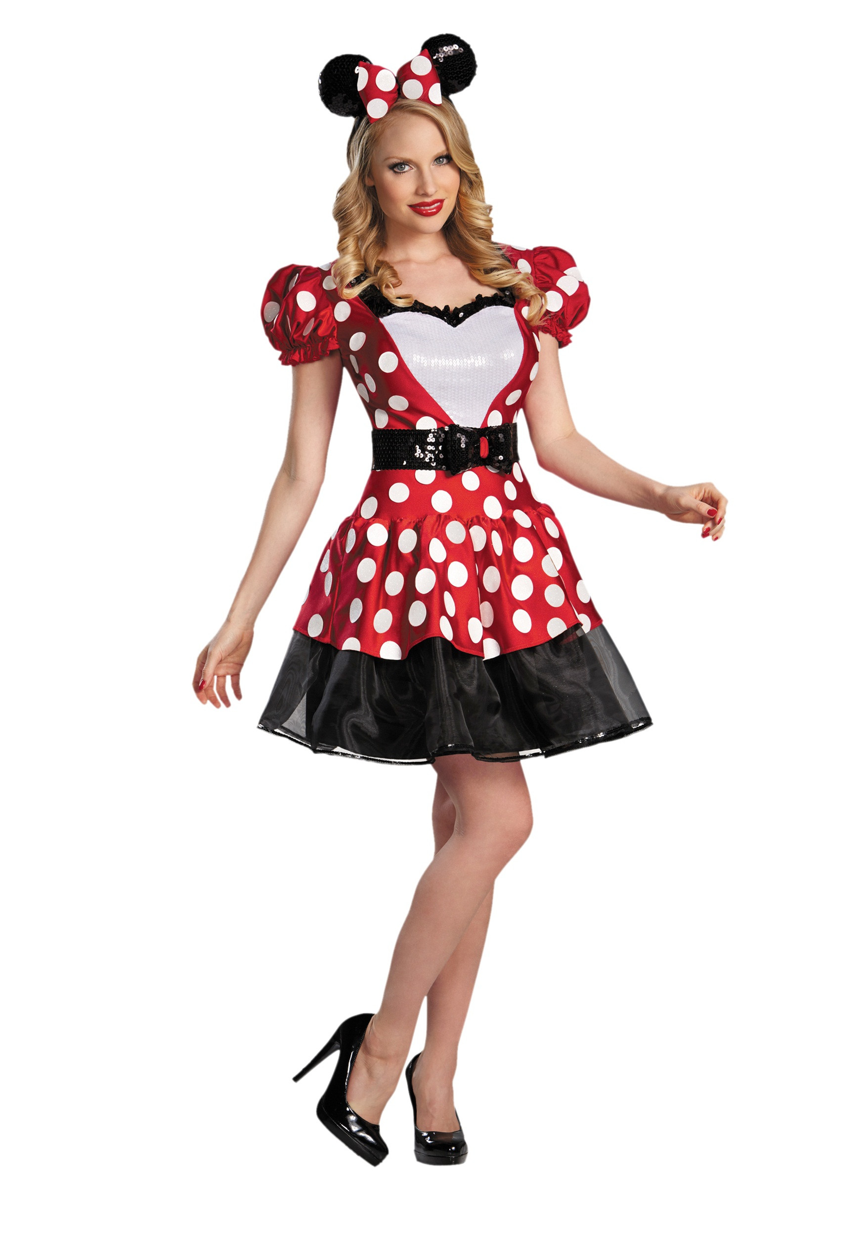 Minnie Mouse Dress for Adults Inspirational Red Glam Minnie Mouse Costume