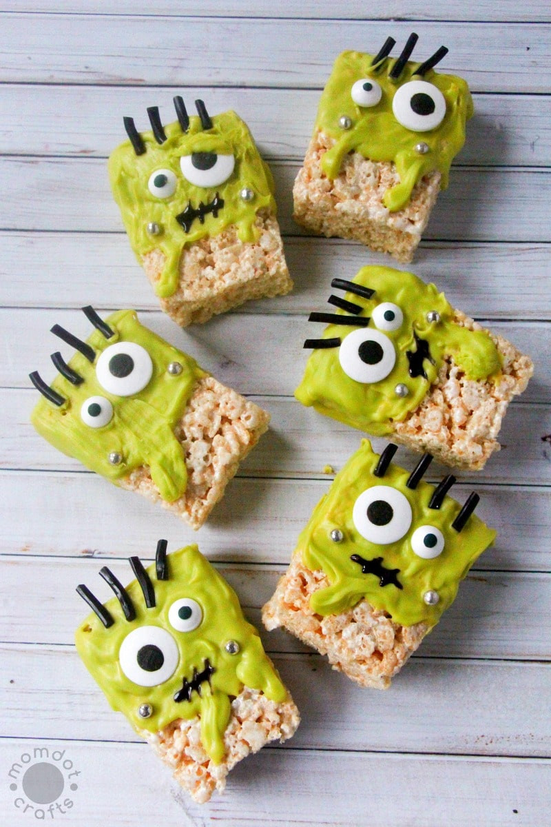 Monster Rice Krispie Treats Inspirational Frankenstein Rice Krispie Treats Recipe Momdot