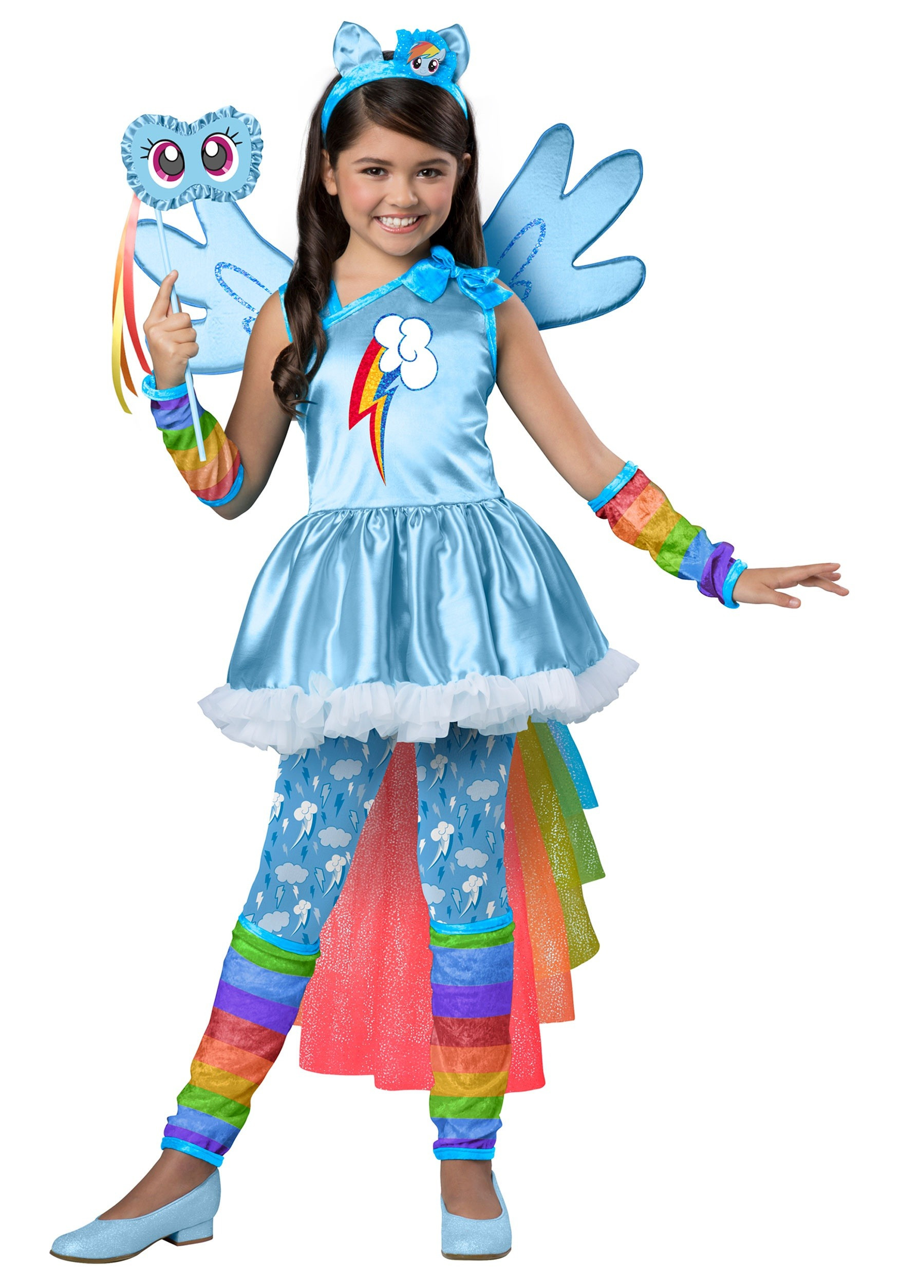 My Little Pony Halloween Costumes Awesome Girls Premium My Little Pony Rainbow Dash Costume