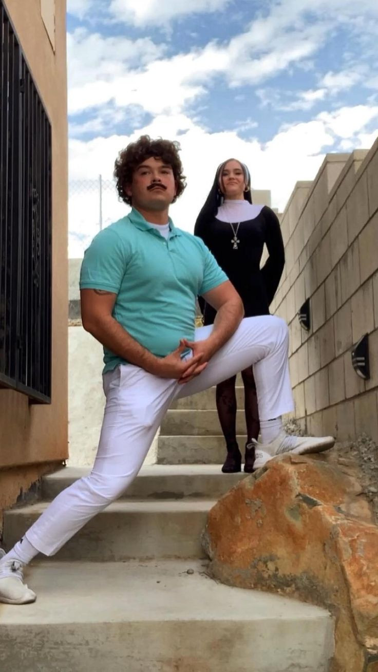 Nacho Libre Costume Couple New Couples Halloween Costume Nacho Libre and the Nun