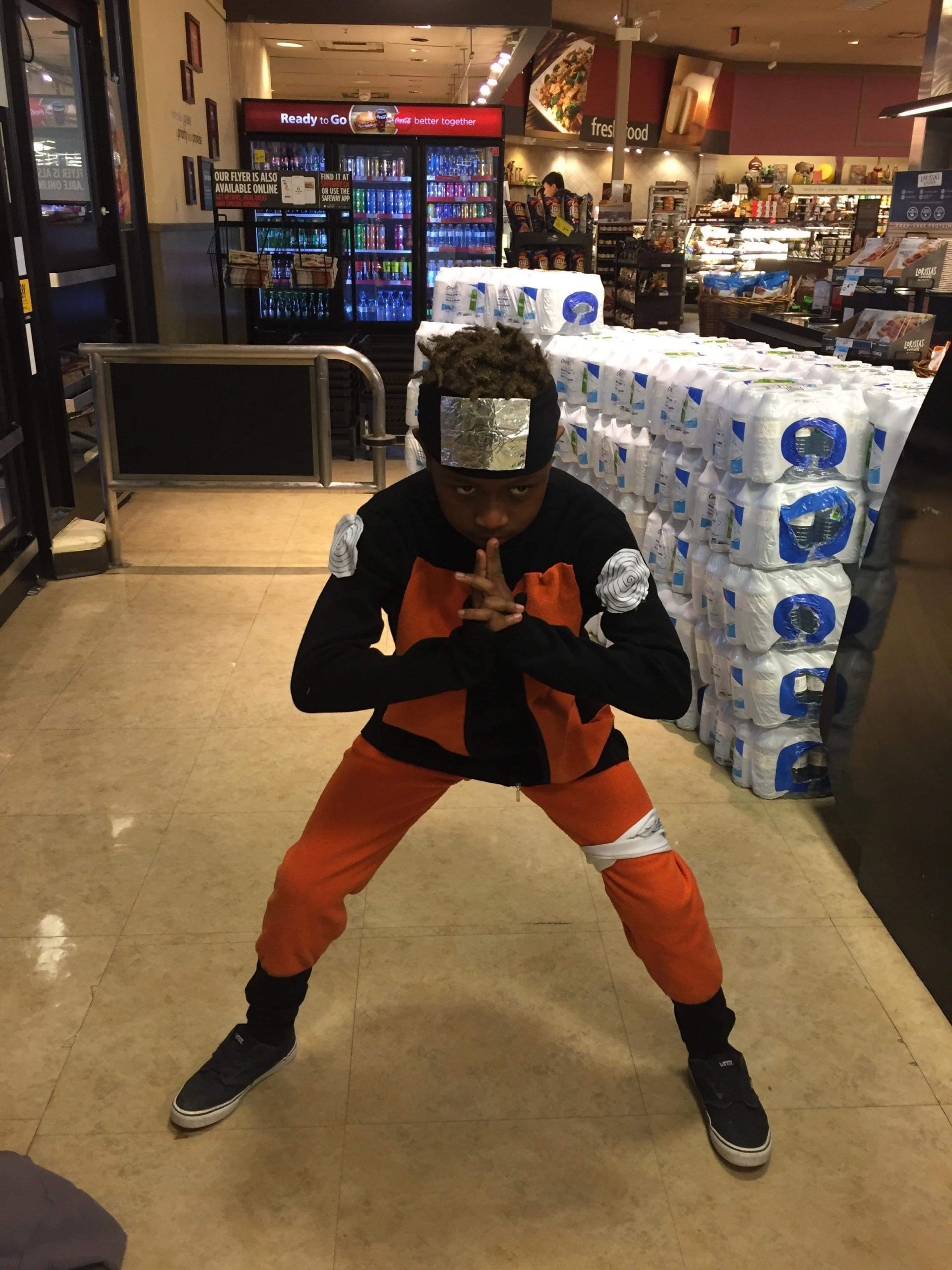 Naruto Halloween Costume Awesome This is A Homemade Naruto Halloween Costume that My sons Mother Made