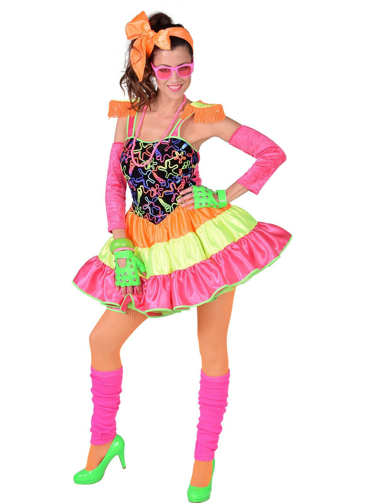 Neon Halloween Costumes Best Of Deluxe 80 S Neon Rara Costume Sizes 6 22 This is Perfect for A