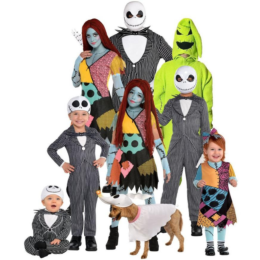 Nightmare before Christmas Family Costumes Luxury the Nightmare before Christmas Family Halloween Costumes