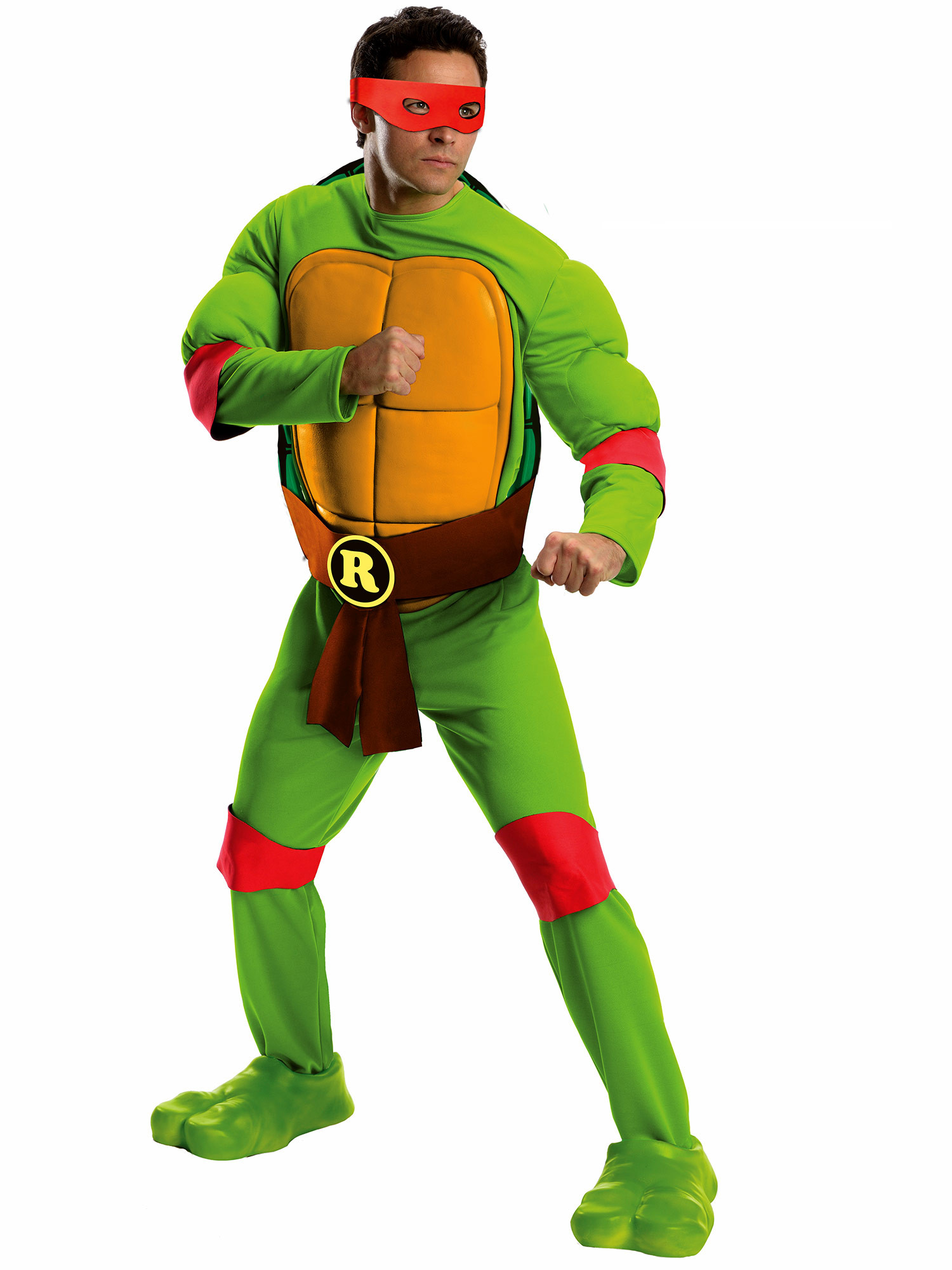 Ninja Turtle Outfit for Adults Fresh Teenage Mutant Ninja Turtles Raphael Deluxe Adult Costume Partybell