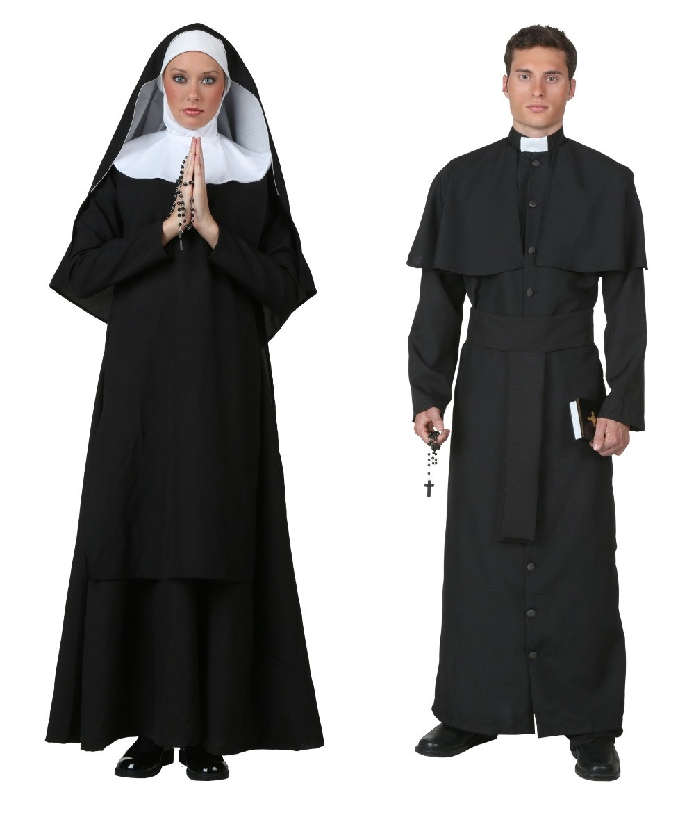 Nun and Priest Costume Best Of the Ultimate Couples Halloween Costume Guide Halloweencostumes Blog