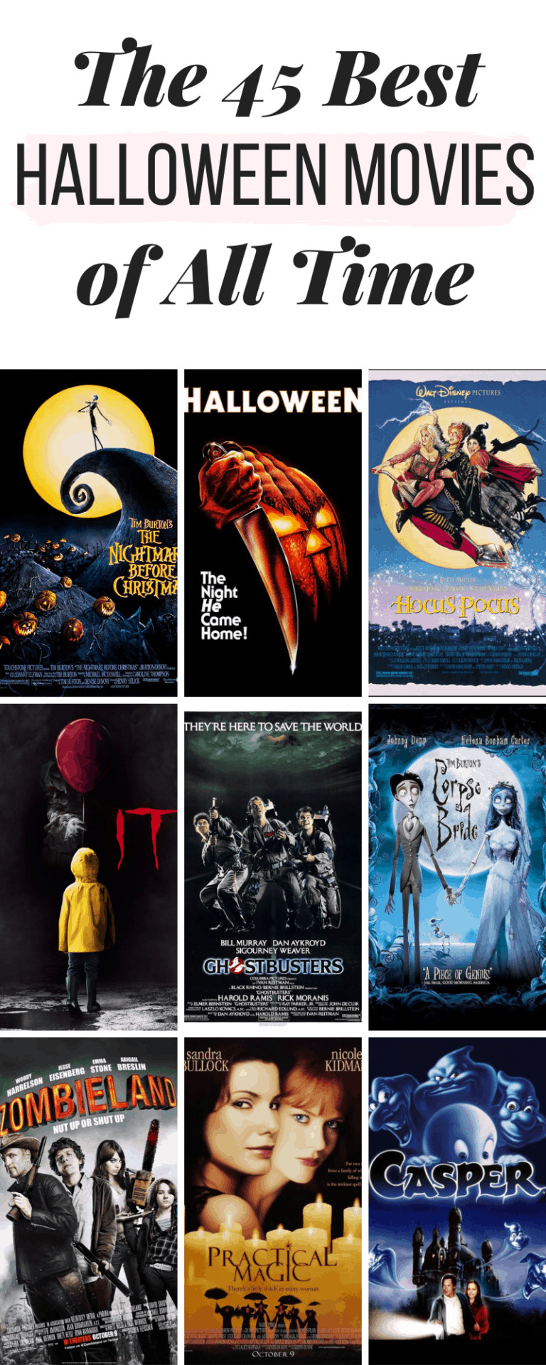 October Halloween Movies Best Of the 45 Best and Classic Halloween Movies Ever