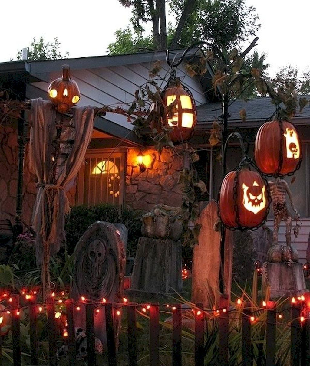 Outdoor Halloween Lighting Ideas Inspirational 20 30 Outdoor Halloween Lighting Ideas – Homyracks