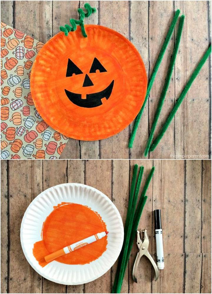 Paper Plate Pumpkin Craft Inspirational 10 Simple Paper Plate Pumpkins