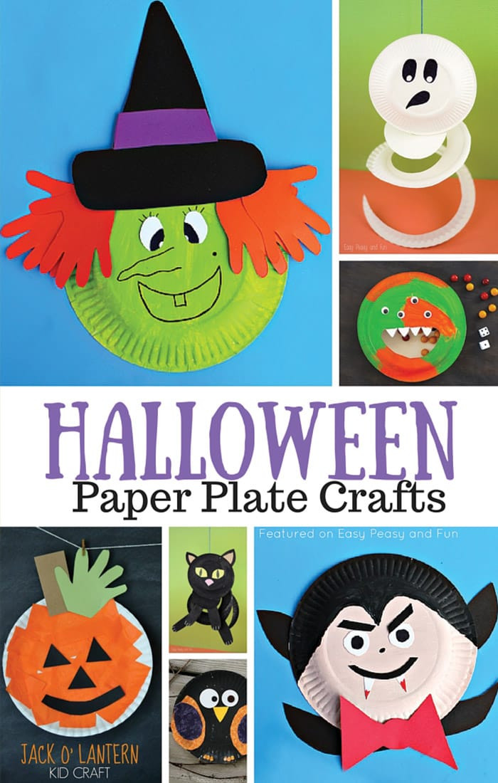 Paper Plates for Halloween Fresh Halloween Paper Plate Crafts for Kids Easy Peasy and Fun