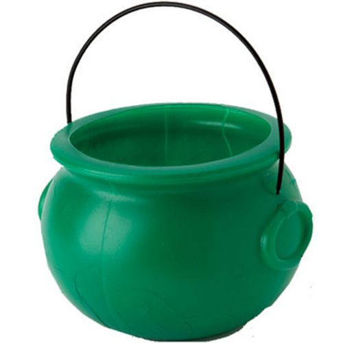 Party City Cauldron Beautiful Pot Of Gold Green Cauldron Party City