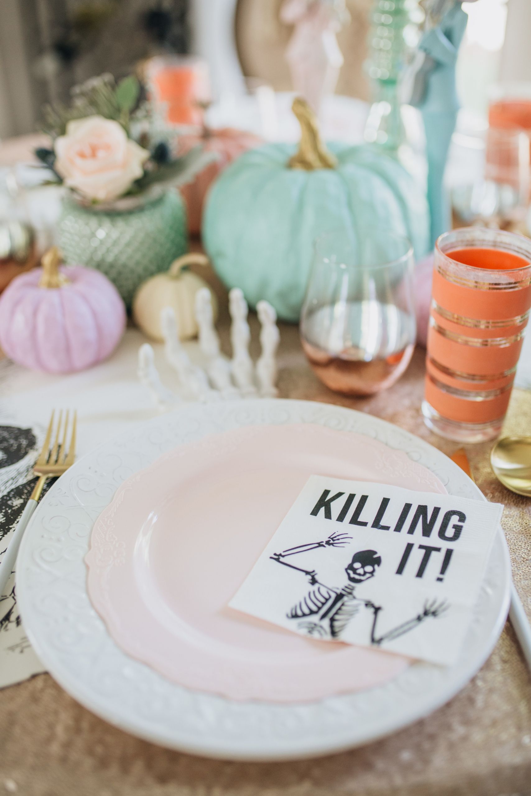 Pastel Halloween Decor Awesome Chic Pastel Halloween Decor Ideas