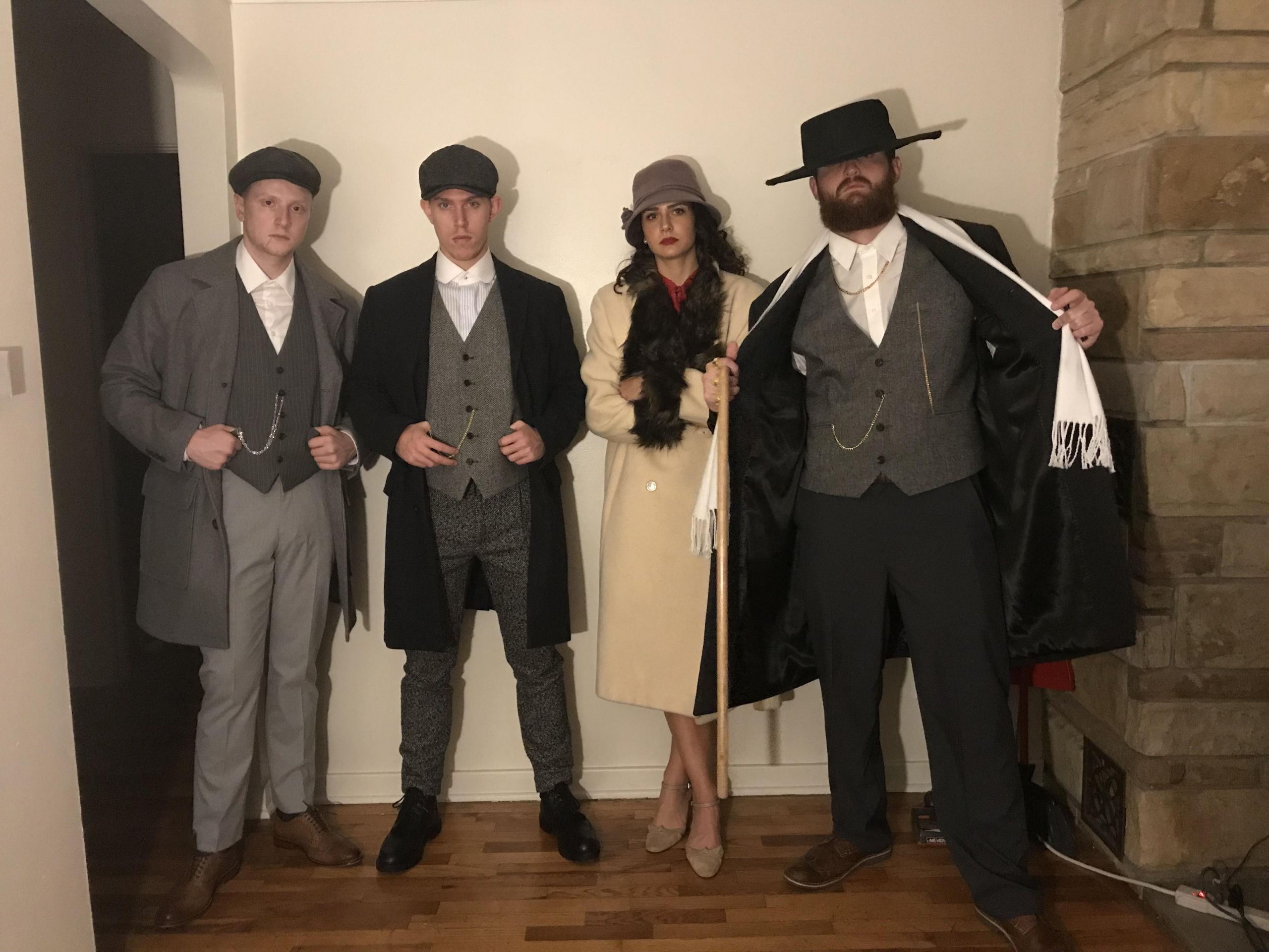 Peaky Blinders Halloween Fresh Peaky Blinders for Halloween From Left to Right John tommy Ada and