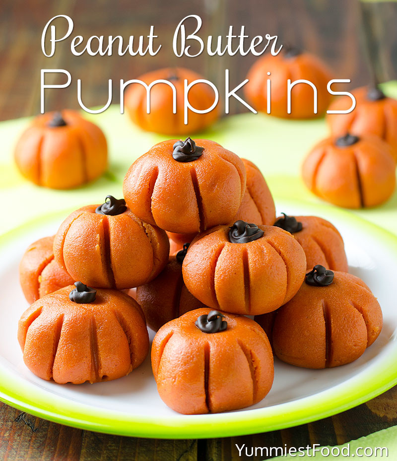 Peanut butter Pumpkins New Easy Peanut butter Pumpkins No Bake – Recipe From Yummiest Food Cookbook