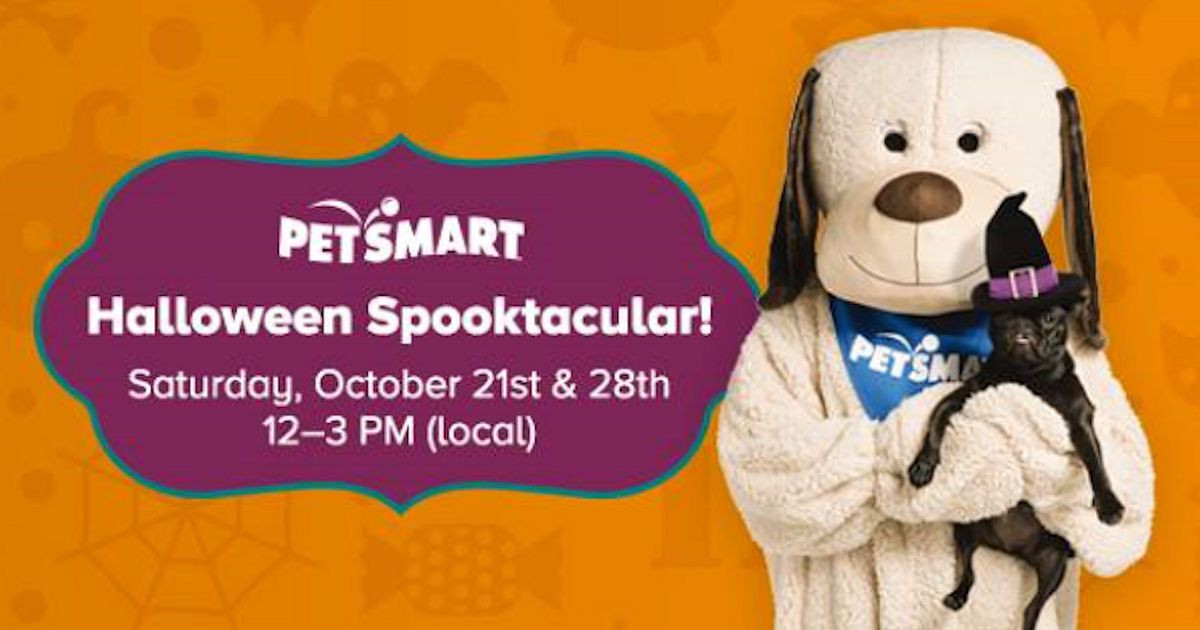 Pet Smart Halloween New Free Petsmart Halloween Spooktacular event