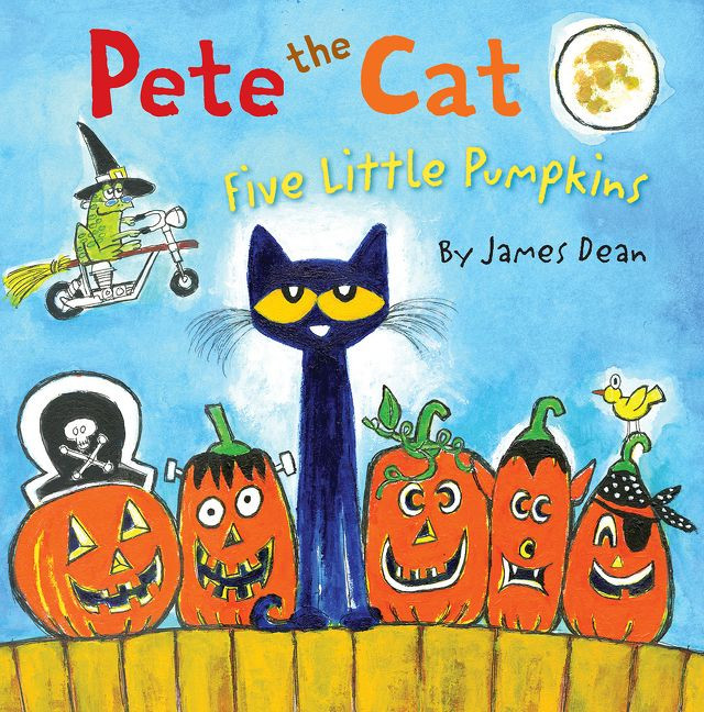 Pete the Cat Pumpkin Book Inspirational Pete the Cat Five Little Pumpkins James Dean Hardcover